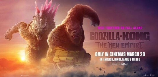 Godzilla x Kong The New Empire Movie Poster