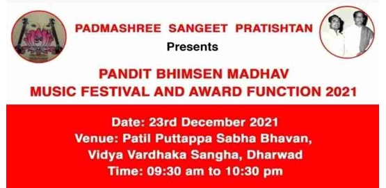 Pandit Bhimsen Madhav Music Festival