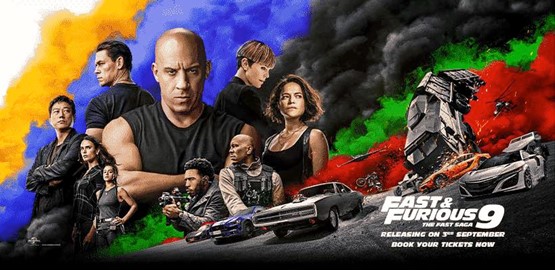 Fast And Furious 9 F9 Movie Poster