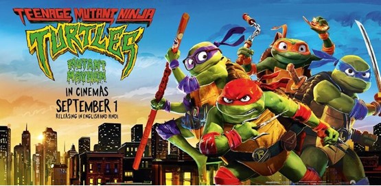 Teenage Mutant Ninja Turtles Mutant Mayhem Movie Poster
