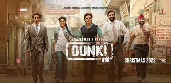 Dunki Movie Poster