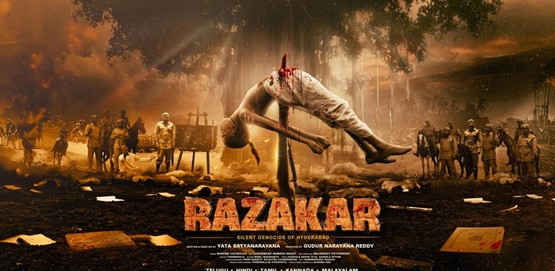 Razakar Silent Genocide of Hyderabad Movie Poster