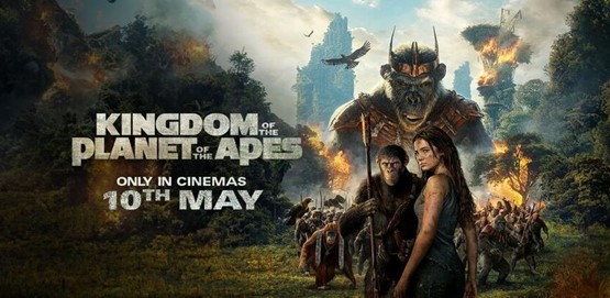 Kingdom of the Planet of the Apes Movie Poster