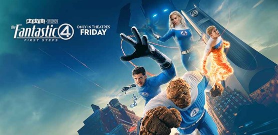 The Fantastic Four First Steps Movie Poster