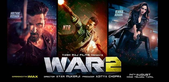 War 2 Movie Poster