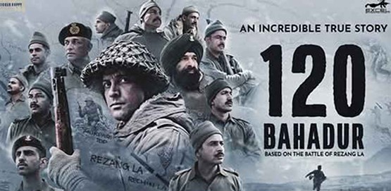 120 Bahadur Movie Poster