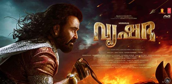 Vrusshabha Movie Poster