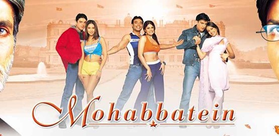 Mohabbatein Movie Poster
